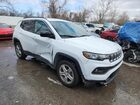 2023 Jeep Compass Latitude Белый vin: 3C4NJDBN9PT561748 Damage: Right Head Lamp, Broken, Replacement Required