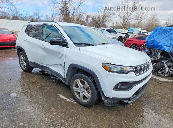 3C4NJDBN9PT561748 2023 JEEP COMPASS Белый Передняя правая четверть