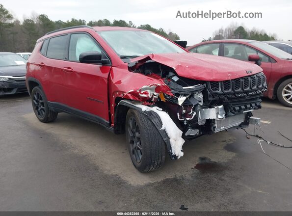 3C4NJDBNXTT179643 2026 JEEP COMPASS Red Передня права чверть