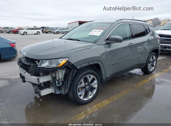 3C4NJDCB0LT178442 2020 JEEP COMPASS Gray Przód lewy