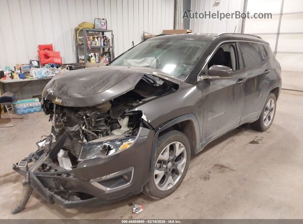 3C4NJDCB3HT688968 2017 JEEP NEW COMPASS Gray წინა მარცხენა ხედი სამი მეოთხედიდან
