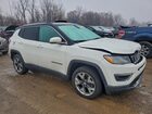 2019 Jeep Compass Limited Белый vin: 3C4NJDCB3KT641804