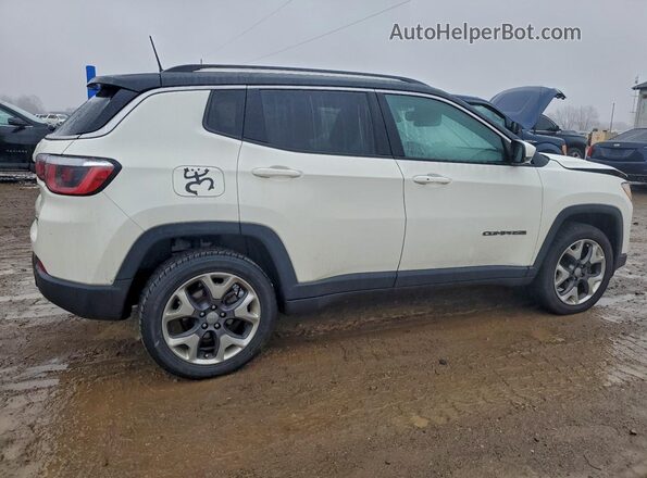 3C4NJDCB3KT641804 2019 JEEP COMPASS Белый Задняя правая четверть