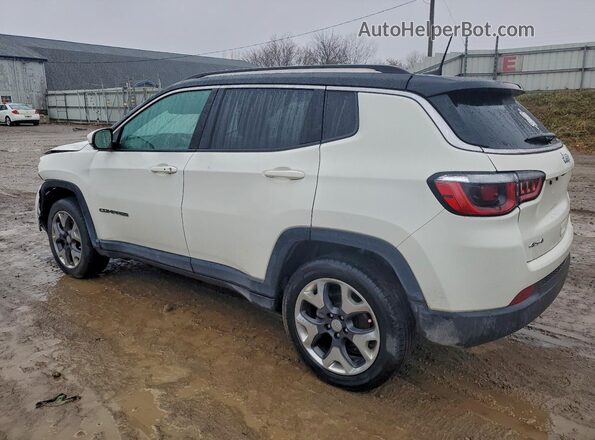 3C4NJDCB3KT641804 2019 JEEP COMPASS Белый Задняя левая четверть