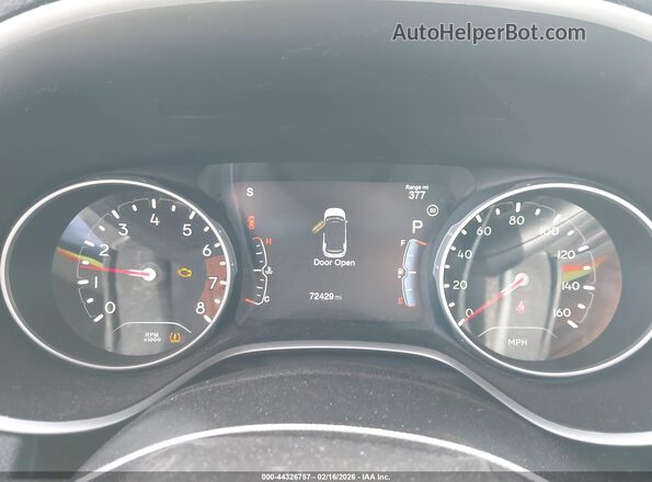 3C4NJDCB4HT616855 2017 JEEP NEW COMPASS Серый Вид задних сидений