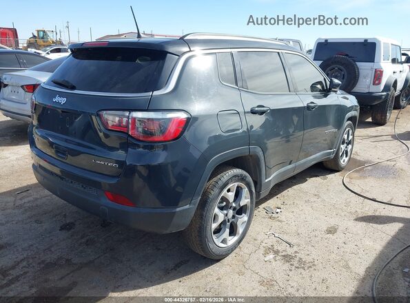 3C4NJDCB4HT616855 2017 JEEP NEW COMPASS Серый Задняя правая четверть