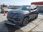 2022 Jeep Compass Limited 4x4 Gray vin: 3C4NJDCB5NT159081