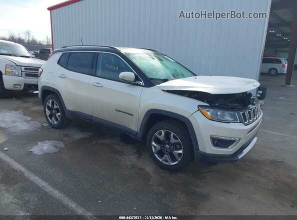 3C4NJDCB6HT627890 2017 JEEP NEW COMPASS Белый Передняя правая четверть