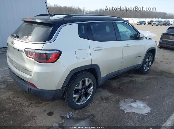 3C4NJDCB6HT627890 2017 JEEP NEW COMPASS Белый Задняя правая четверть