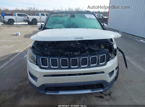 3C4NJDCB6HT627890 2017 JEEP NEW COMPASS Белый Вид щитка приборов
