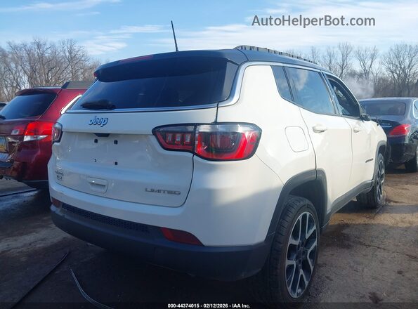 3C4NJDCB6HT632068 2017 JEEP NEW COMPASS White Задня права чверть