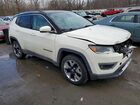 2017 Jeep Compass Limited White vin: 3C4NJDCB7HT671896