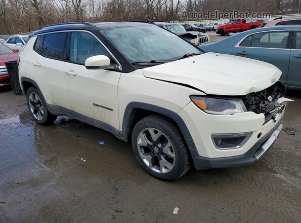 3C4NJDCB7HT671896 2017 JEEP COMPASS White Przód prawy