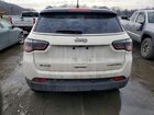 2017 Jeep Compass Limited White vin: 3C4NJDCB7HT671896