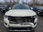 2017 Jeep Compass Limited White vin: 3C4NJDCB7HT671896
