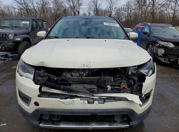 3C4NJDCB7HT671896 2017 JEEP COMPASS White Widok z przodu