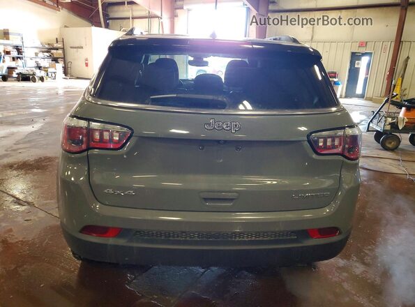 3C4NJDCB8KT673907 2019 JEEP COMPASS Silver უკანა ხედი
