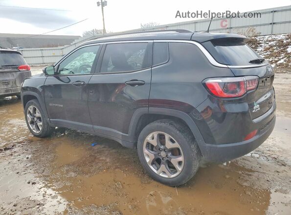 3C4NJDCB9KT617653 2019 JEEP COMPASS Черный Задняя левая четверть