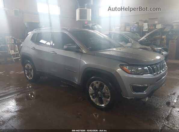3C4NJDCB9MT523937 2021 JEEP COMPASS Серебряный Передняя правая четверть