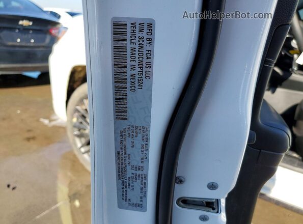 3C4NJDCN0PT515241 2023 JEEP COMPASS Белый Вид наклейки с VIN-кодом