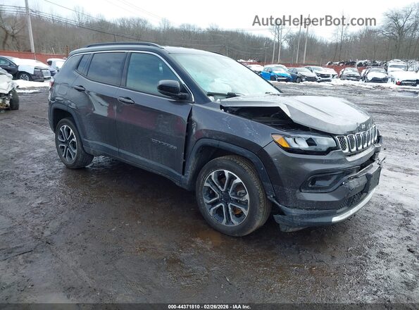 3C4NJDCN0RT583347 2024 JEEP COMPASS Gray Przód prawy