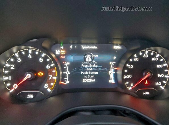 3C4NJDCN2PT537581 2023 JEEP COMPASS Серебряный Вид щитка приборов