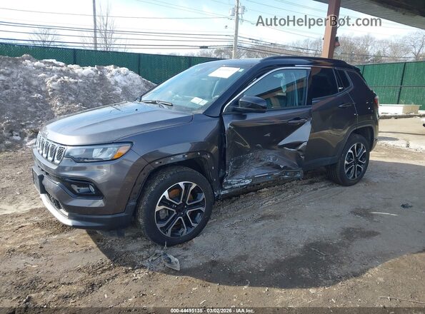 3C4NJDCN6PT512666 2023 JEEP COMPASS Серый Передняя левая четверть