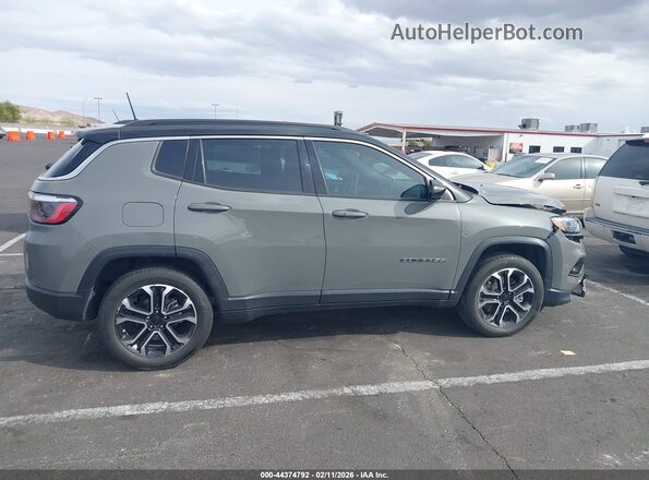 3C4NJDCN6PT555033 2023 JEEP COMPASS Gray Vista interior trasera