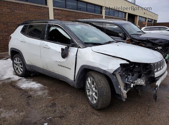 3C4NJDCN6ST507962 2025 JEEP COMPASS Белый Передняя правая четверть