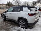 2025 Jeep Compass Limited Белый vin: 3C4NJDCN6ST507962 Damage: Left Qtr Panel, Dent(S) W/ Paint Dmg, > 12 Inches