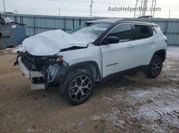 3C4NJDCN7RT110285 2024 JEEP COMPASS Белый Передняя левая четверть