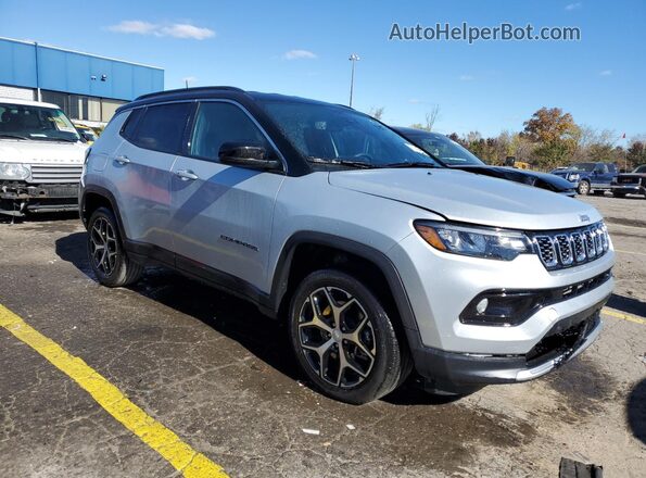 3C4NJDCN7RT142329 2024 JEEP COMPASS Серебряный Передняя правая четверть