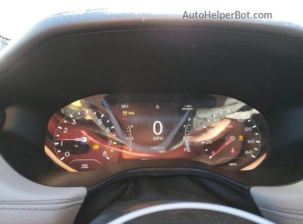 3C4NJDCN7RT142329 2024 JEEP COMPASS Серебряный Вид щитка приборов