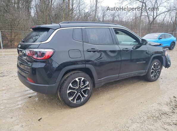 3C4NJDCN8PT539304 2023 JEEP COMPASS Черный Задняя правая четверть
