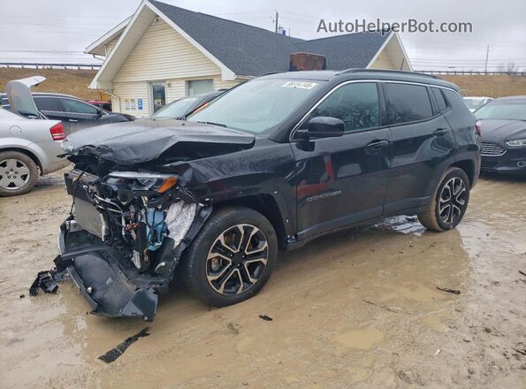 3C4NJDCN8PT539304 2023 JEEP COMPASS Черный Передняя левая четверть