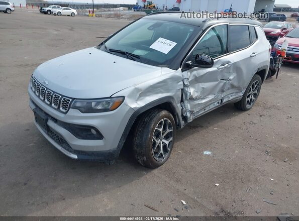 3C4NJDCN9ST537912 2025 JEEP COMPASS Silver Przód lewy