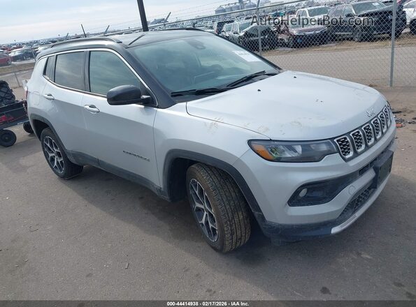 3C4NJDCN9ST537912 2025 JEEP COMPASS Silver Przód prawy