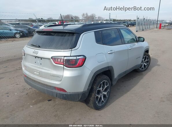 3C4NJDCN9ST537912 2025 JEEP COMPASS Silver Tył prawy