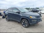 2018 Jeep Compass Trailhawk 4x4 Gray vin: 3C4NJDDB0JT424093