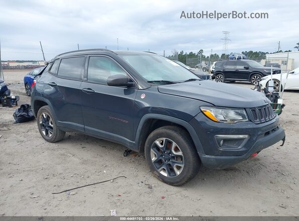 3C4NJDDB0JT424093 2018 JEEP COMPASS Gray Widok wnętrza 360 stopni