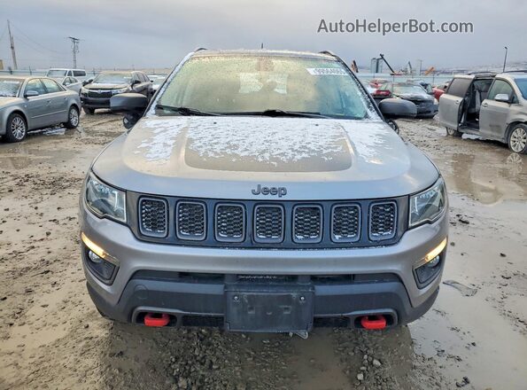 3C4NJDDB2KT721545 2019 JEEP COMPASS Gray Դիմացի տեսք