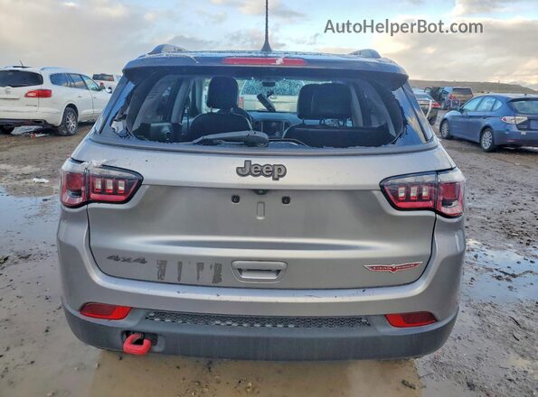 3C4NJDDB2KT721545 2019 JEEP COMPASS Gray Հետևի տեսք