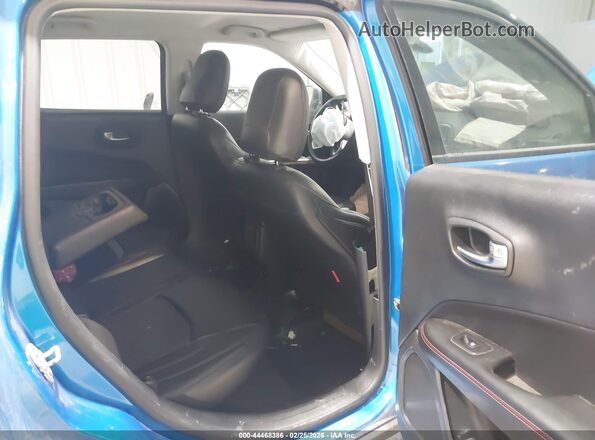 3C4NJDDB5JT485598 2018 JEEP COMPASS Синий Вид наклейки с VIN-кодом