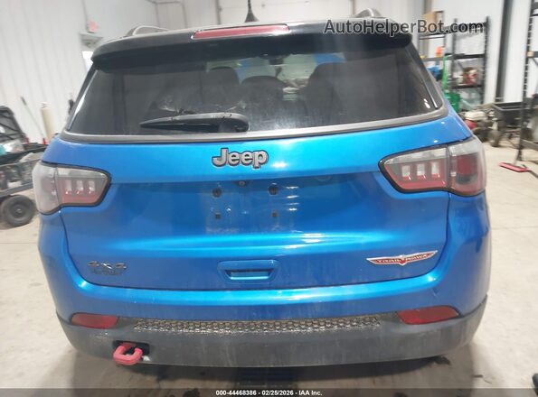 3C4NJDDB5JT485598 2018 JEEP COMPASS Синий 