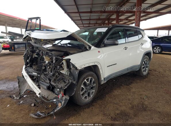 3C4NJDDB6KT799889 2019 JEEP COMPASS White Передня ліва чверть