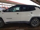 2019 Jeep Compass Trailhawk 4x4 White vin: 3C4NJDDB6KT799889