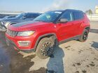 2021 Jeep Compass Trailhawk Red vin: 3C4NJDDB6MT574374