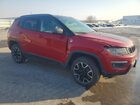2021 Jeep Compass Trailhawk Red vin: 3C4NJDDB6MT574374
