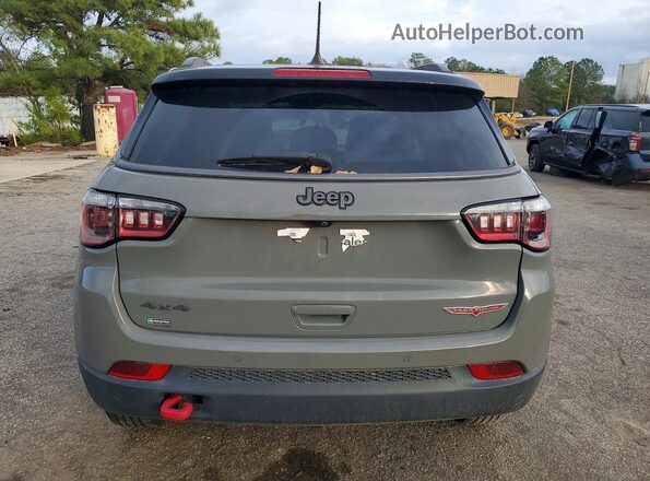 3C4NJDDB6MT590042 2021 JEEP COMPASS Gray Widok z tyłu