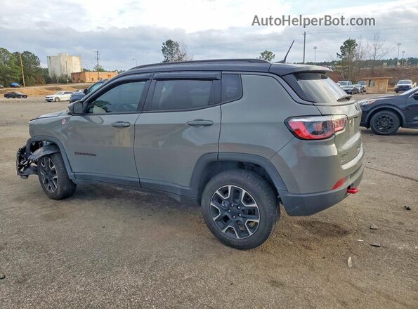3C4NJDDB6MT590042 2021 JEEP COMPASS Gray Tył lewy